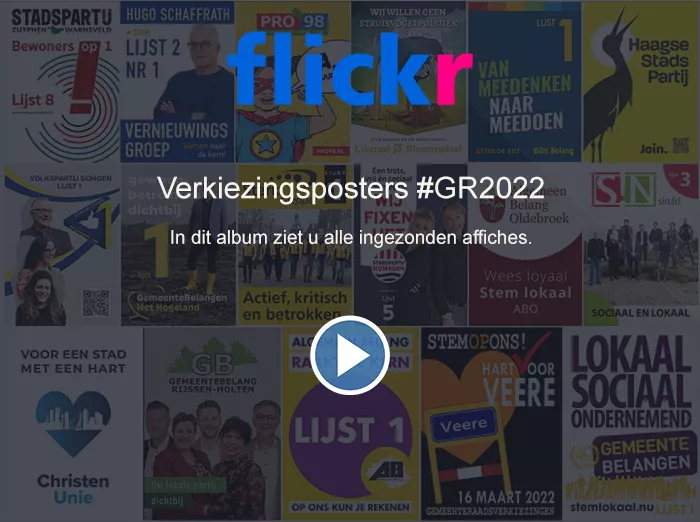 Flickr album verkiezingsposters GR2022